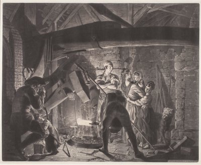 An Iron Forge by Richard Earlom