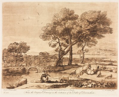 A Landscape, with Buildings, Mercury Stealing Admetus