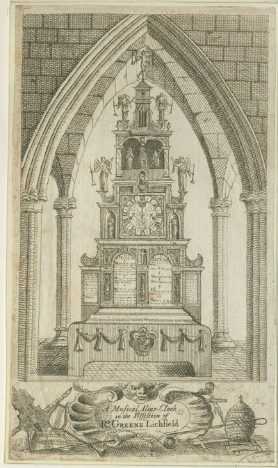 Lichfield - Musical Altar-Clock by Richard Greene