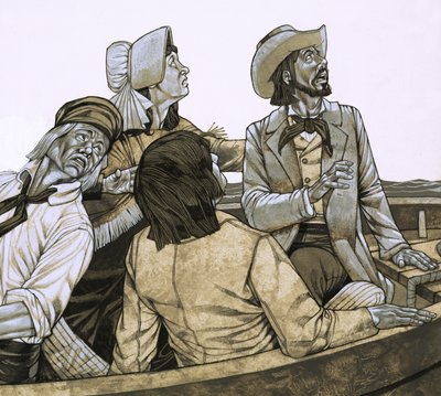 Folk Stories of America: The Sea Serpent of Gloucester by Richard Hook