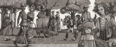 Hyde Park in the 1880s by Richard Hook