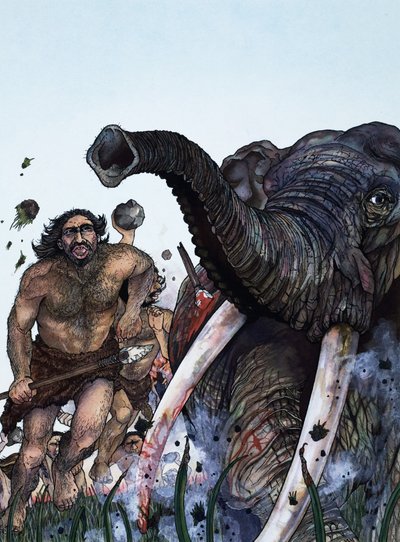 Stone Age Hunters by Richard Hook