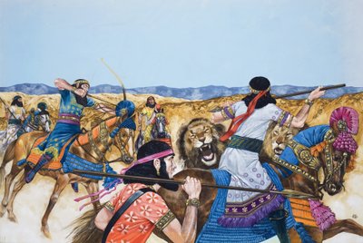 Warriors by Richard Hook