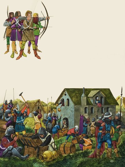 Warriors by Richard Hook