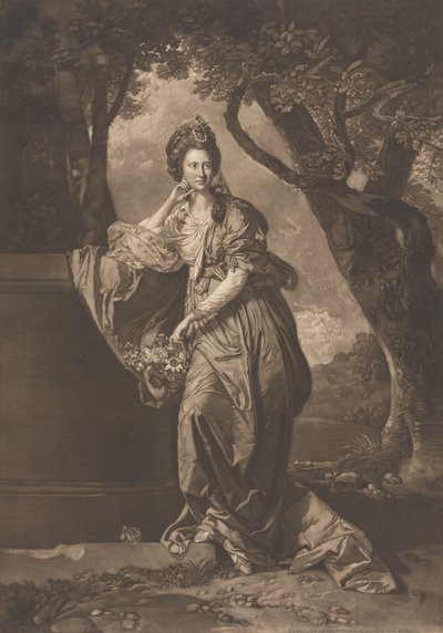 Miss Catherine Wodhull by Richard Houston