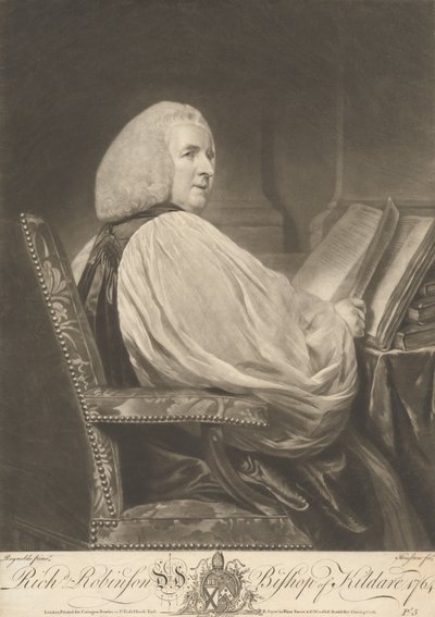 Richard Robinson Bishop of Kildare by Richard Houston