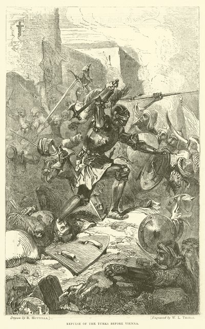 Repulse of the Turks before Vienna by Richard Huttula