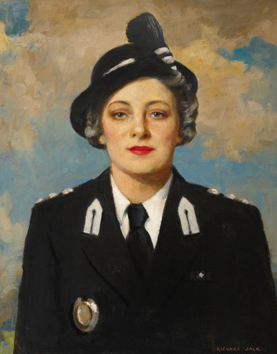 Muriel Elsie Gamage, c.1950 by Richard Jack