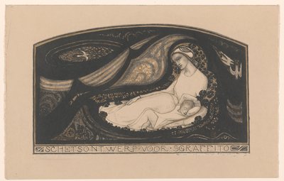 Reclining Woman and Child by Richard Nicolaüs Roland Holst