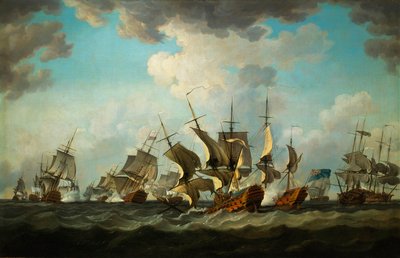 Battle of the Cardinals in 1759 by Richard Paton