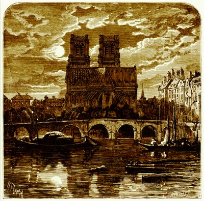 Cathedral of Notre Dame, illustration from 