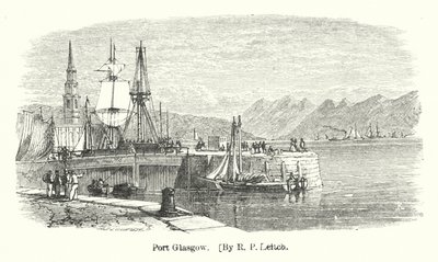 Port Glasgow by Richard Principal (after) Leitch
