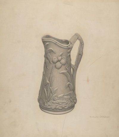 Parian Ware Syrup Pitcher by Richard Whitaker
