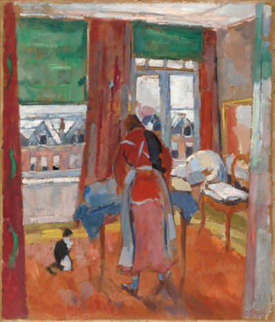 Woman Ironing by Rik Wouters