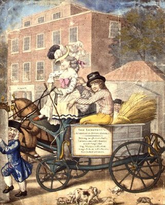 A Lesson Westward or a Morning Visit to Betty Cole, Hammersmith Turnpike c.1782 by Robert (after) Dighton
