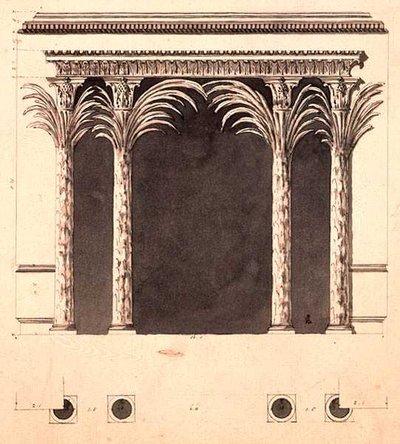 Design for an Alcove by Robert Adam