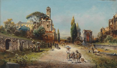 Via Appia 1905 by Robert Alott
