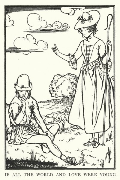 If all the world and love were young by Robert Anning Bell