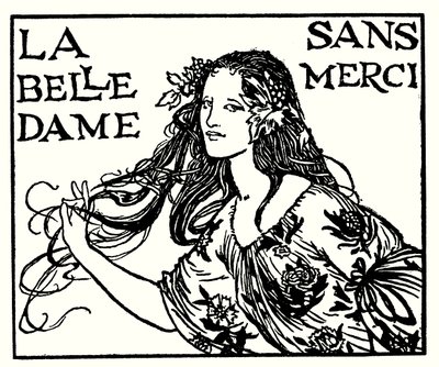 Illustration for Poems by John Keats: La Belle Dame Sans Merci by Robert Anning Bell