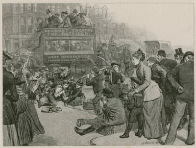 Gleaning for fuel in London, When the cat