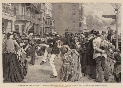 Harmony at the Seaside, a Morning Performance by the Inevitable and Ever-Popular Nigger-Troupe by Robert Barnes