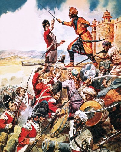 How Arthur Wellesley, First Duke of Wellington, Defeated the Sultan of Mysore by Robert Brook