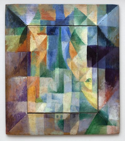 Simultaneous Windows on the City. Part 1, Second Pattern, First Replica by Robert Delaunay