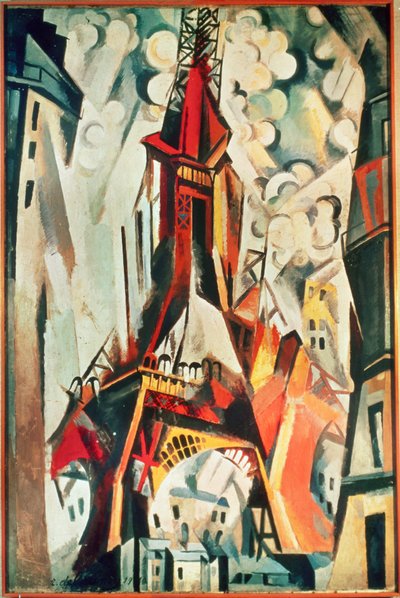 The Eiffel Tower by Robert Delaunay