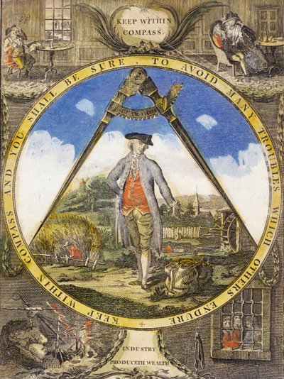 Keep within the Compass by Robert Dighton