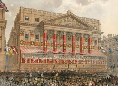 The Mansion House, 7 March 1863 by Robert Dudley