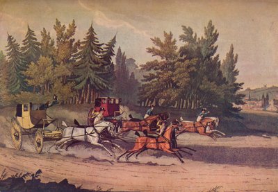 The Last Hour of a Contested Election for M.P, 1817 by Robert Havell