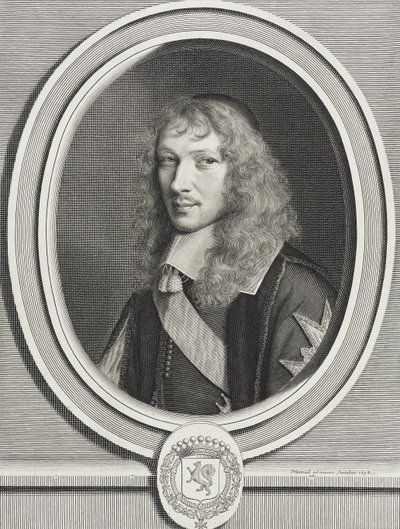 Basile Fouquet by Robert Nanteuil