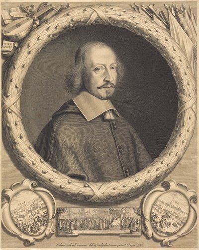 Cardinal Jules Mazarin by Robert Nanteuil