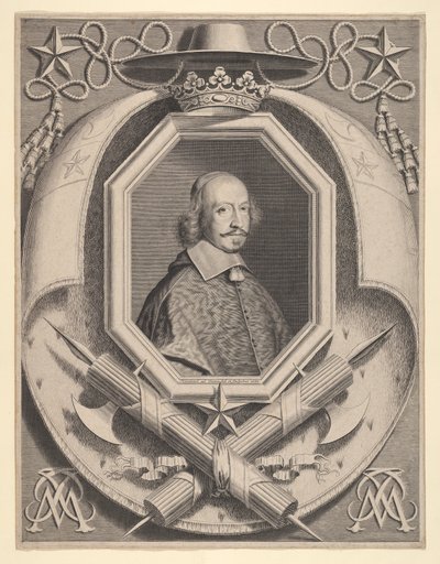 Cardinal Jules Mazarin by Robert Nanteuil