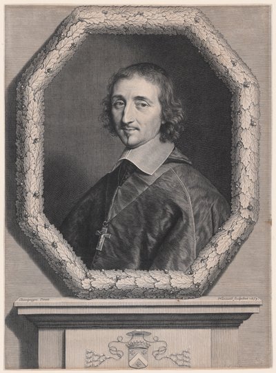 Ferdinand de Neufville, Bishop of Chartres (1608-1690) by Robert Nanteuil