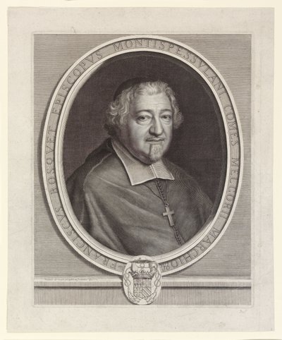 François Bosquet, Bishop of Montpellier by Robert Nanteuil