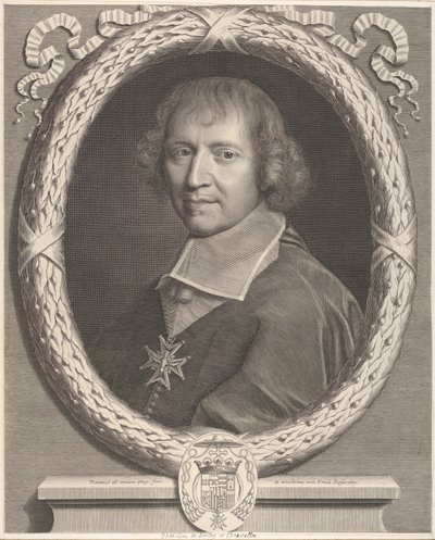 François de Harlay de Champvallon by Robert Nanteuil