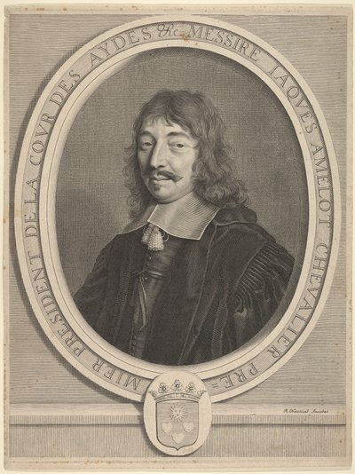 Jacques Amelot by Robert Nanteuil