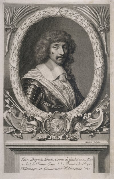 Jean Baptiste Budes Count of Guebriant [...] by Robert Nanteuil
