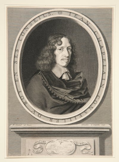 Jean Chapelain by Robert Nanteuil