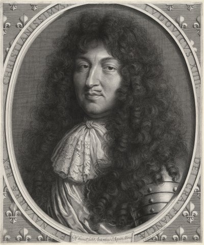 Louis XIV, King of France (1638-1715) by Robert Nanteuil