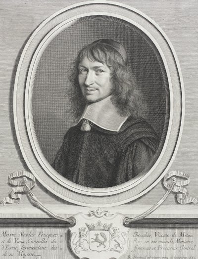 Nicolas Fouquet by Robert Nanteuil