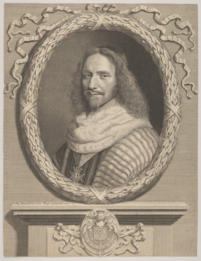 Nicolas Potier de Novion by Robert Nanteuil