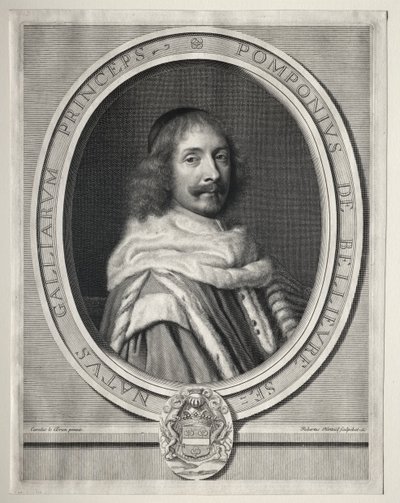 Pompone II de Bellièvre by Robert Nanteuil