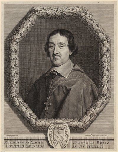Portrait of François Servien by Robert Nanteuil