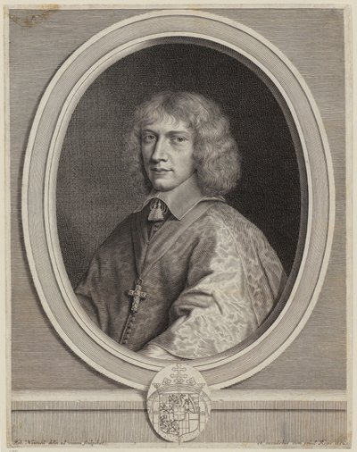 Portrait of Henri II de Savoie [Count of Nemours] by Robert Nanteuil