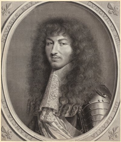 Portrait of Louis XIV by Robert Nanteuil