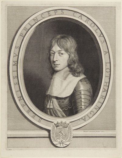 Prince Charles of Lorraine - 1660 by Robert Nanteuil