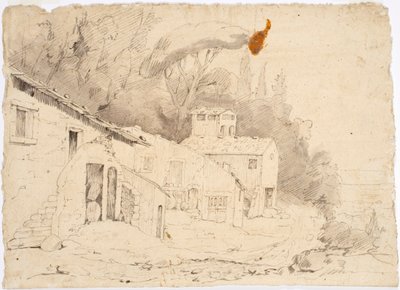 Italian Farmhouse by Robert Wilhelm Ekman