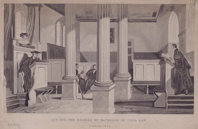 Act for the Degree of Bachelor of Civil Law, Cambridge by Robert William Buss